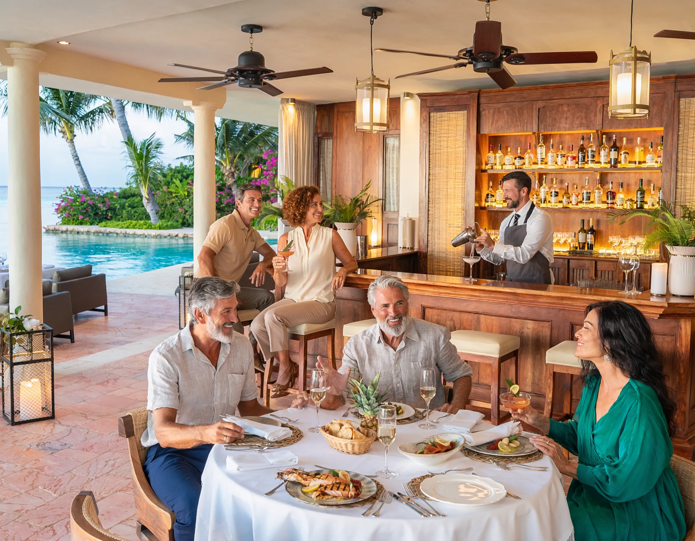 Luxury Mauritian Resort Interior